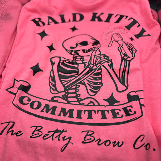 Bald Kitty Committee T-Shirt